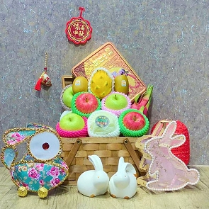 MA05 美心月餅鮮果禮籃